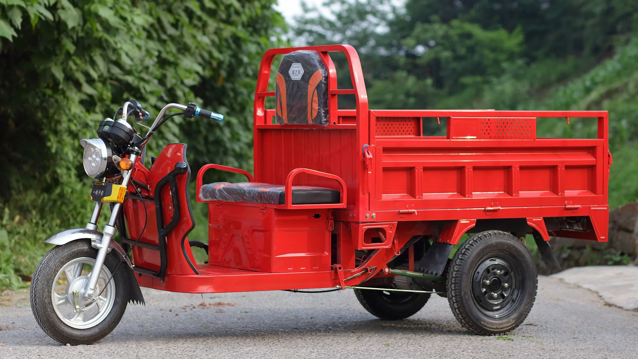 Fuel Cargo Loader Tricycle Auto Rickshaw Passenger Three Wheel Motorcycle