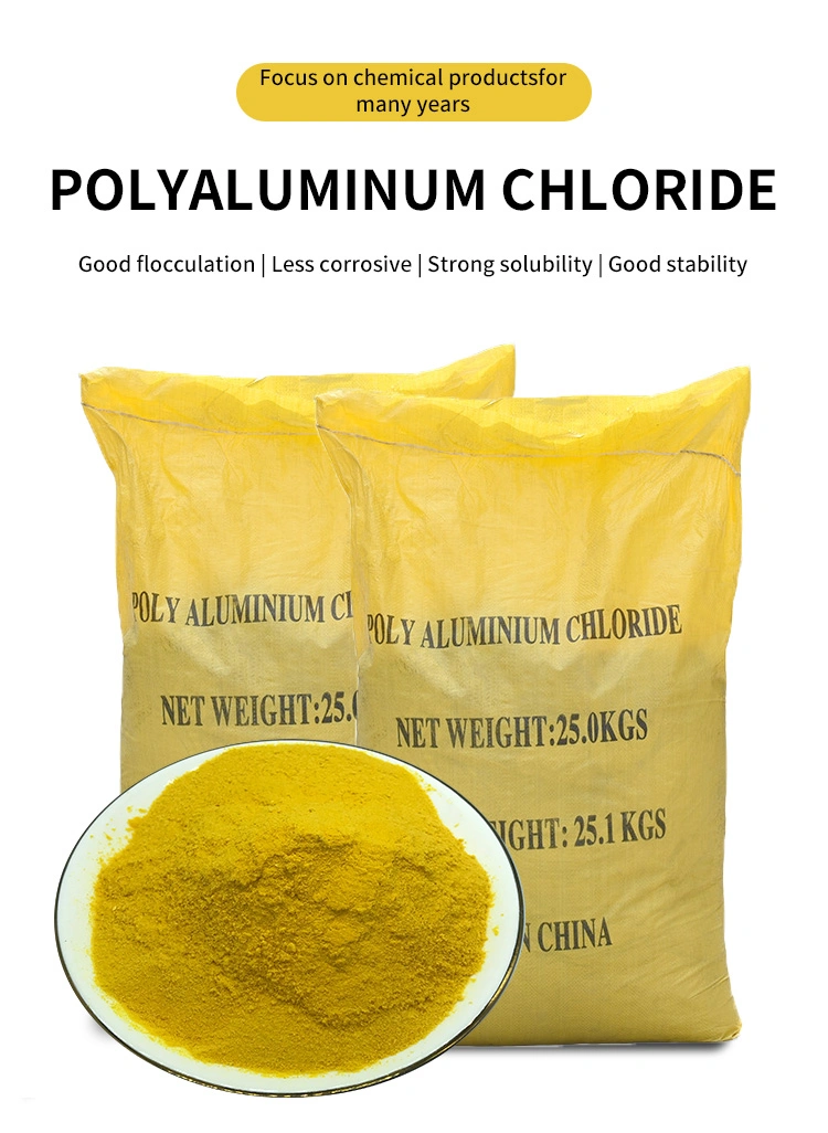 Wholesale/Supplier Raw Material Polyaluminum Chloride PAC White/Yellow/Brown Powder From China