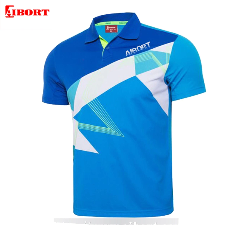 Aibort High quality/High cost performance Manufacturer Free Sample Custom Design Sublimation Cap Sports Teamwear Sportswear Polo Shirt Tshirts