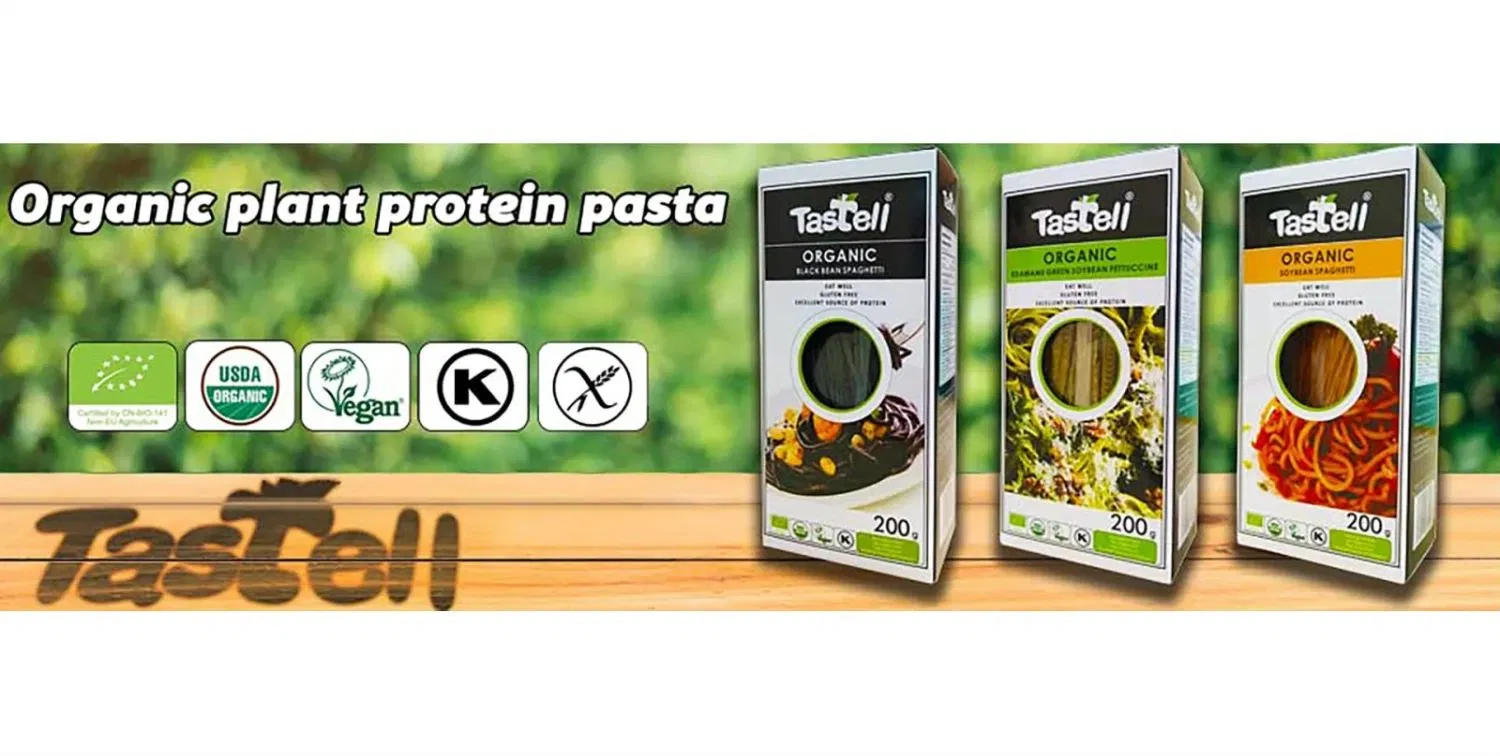 Usad Organic Certification Health Food Green Soybean Spaghetti OEM