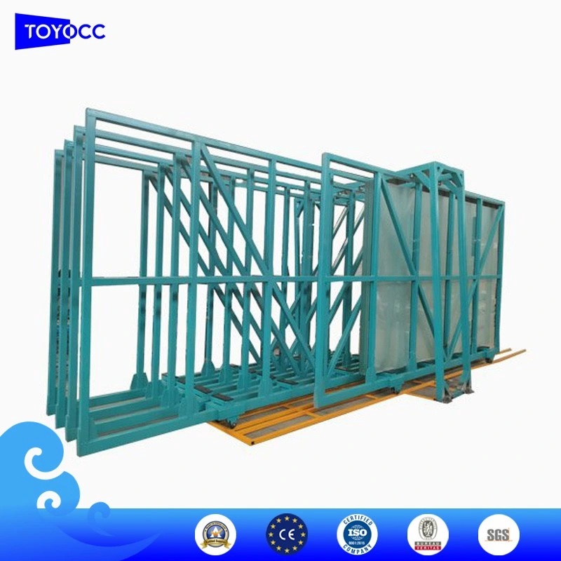 Removable Warehouse Storage Glass Shelf Specification System