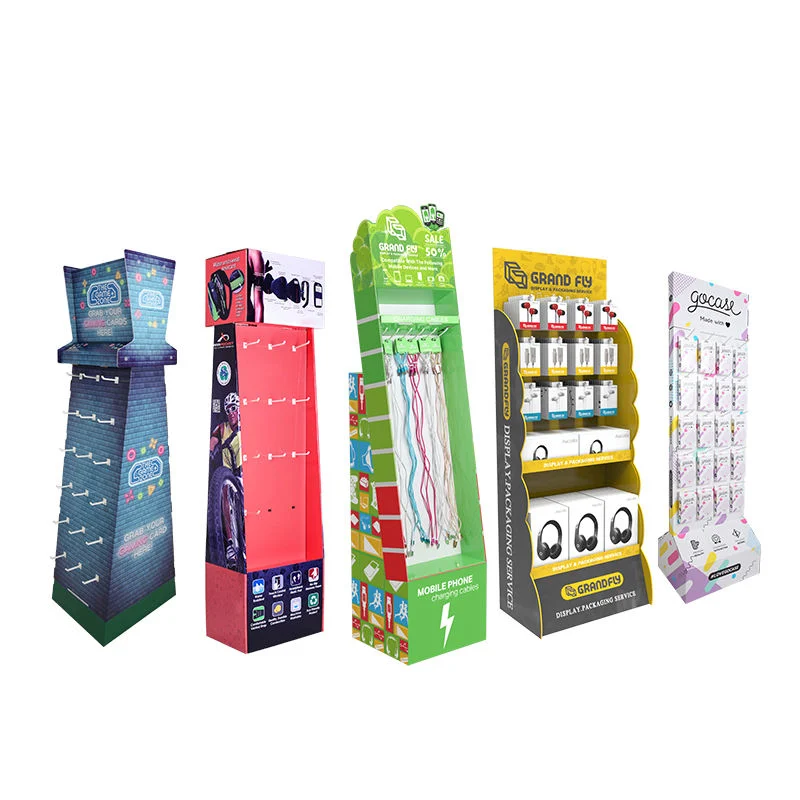 Wholesale/Supplier Custom Display Racks Corrugated Counter Supermarket Cardboard Display Boxes Retail Display