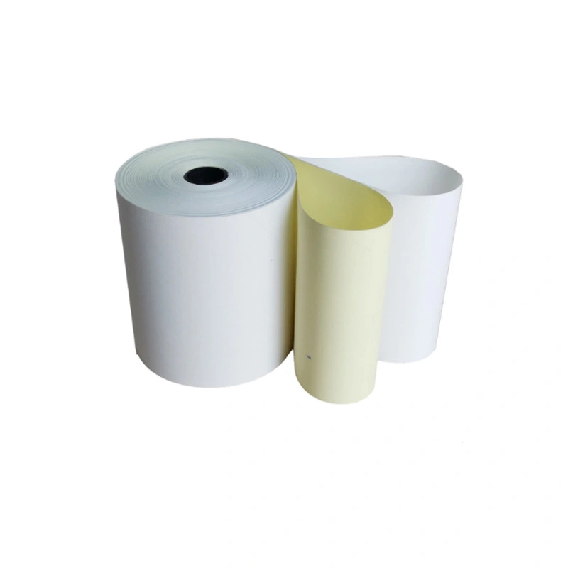 White and Color 50GSM 55GSM NCR Carbonless Self Copy Paper