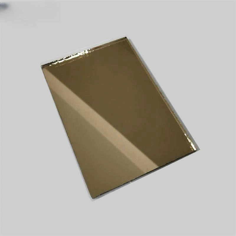 Gold Grey Green Grey Blue Bronze Tinted Colored Decorative Mirror Glass