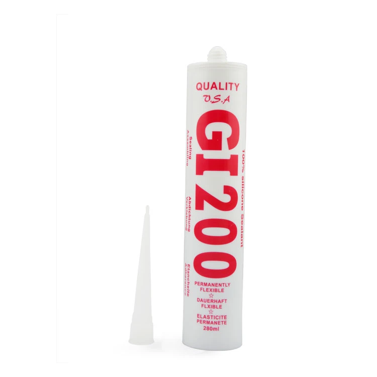 Quick Dry Transparent Silicone Sealant Spray for Glass, Rubber, Wood