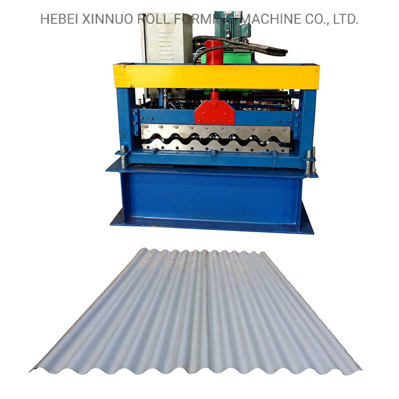 Botou Xinnuo 780 Roof Corrugated Tile Making Machine