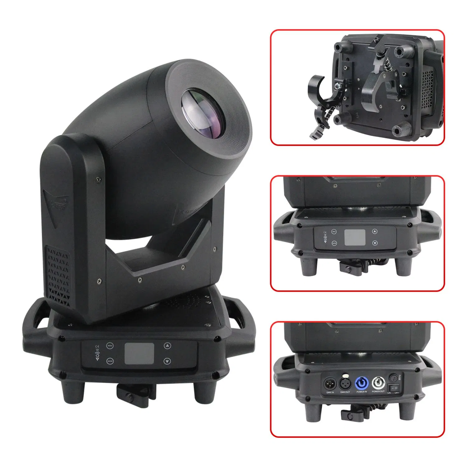 V-Show Spotlight 150 Watt Beam Spot Moving Head Light Stage Bar Wedding