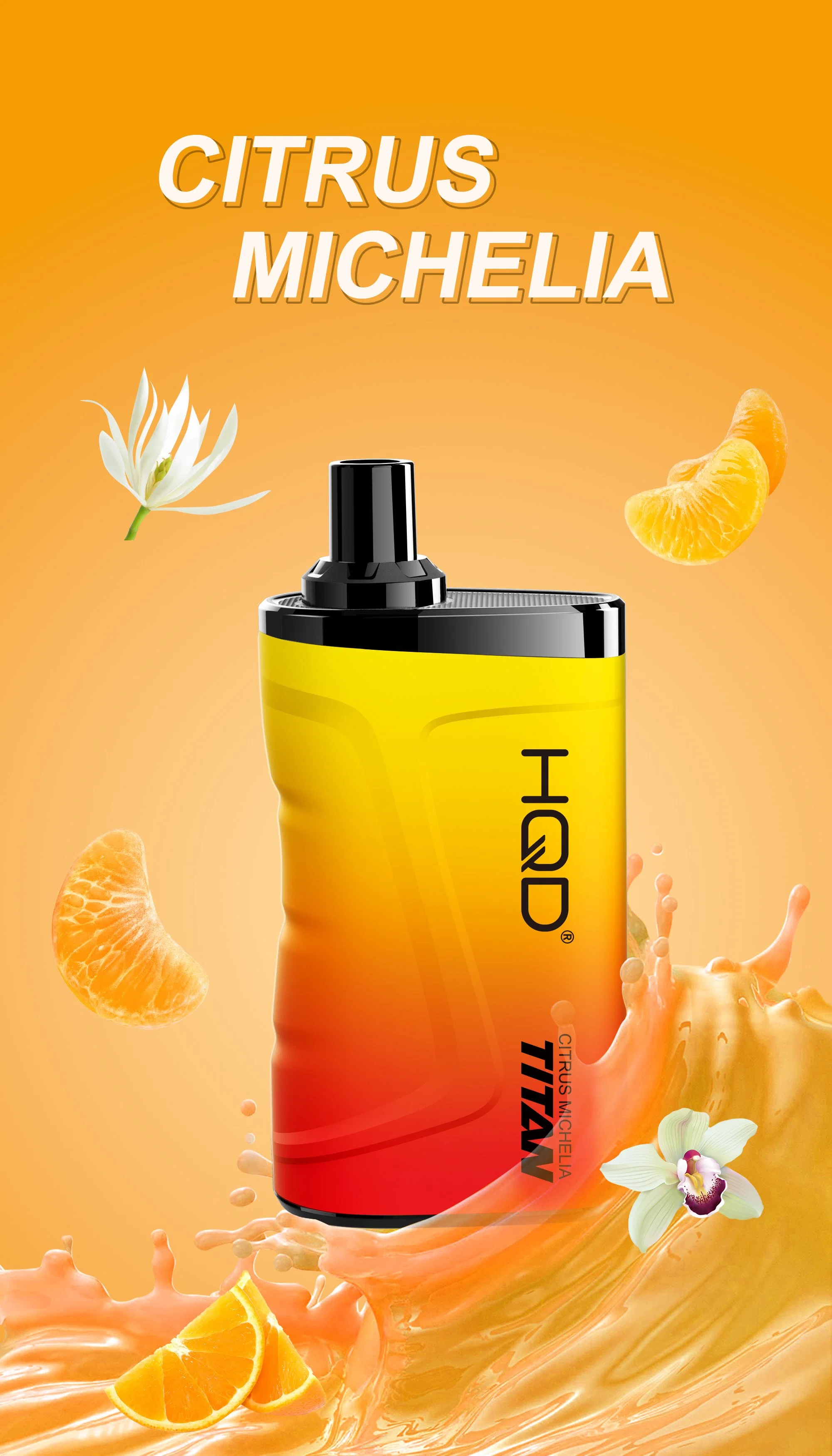 HQD 7000 Puffs jetable Vape Titan Nouveau produit E-cigarette Vape Vaporisateur jetable