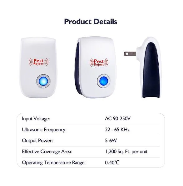 Pest Repeller Mosquito Mouse Rat Multi-Function Rodent Insect Repellent