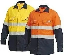 88%Cotton 12% Nylon 7oz 10cal/Cm3 Arc Flash Protective Ultrasoft En11612 Flame Resistant Coverall Fr Coat Uniform Workwear