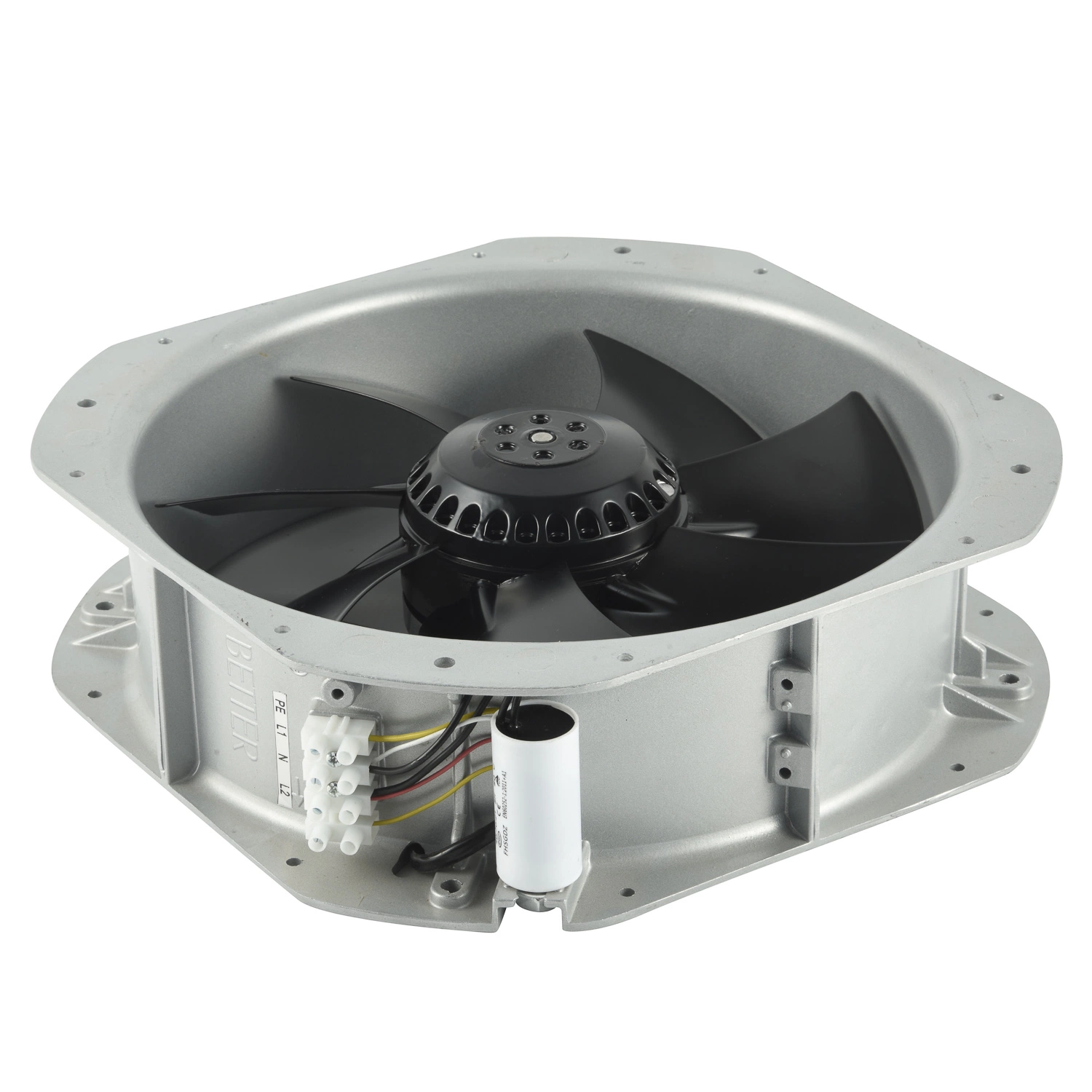 280X280X80mm Cooling Ventilation AC Axial Fan with 5/9 Metal Blades