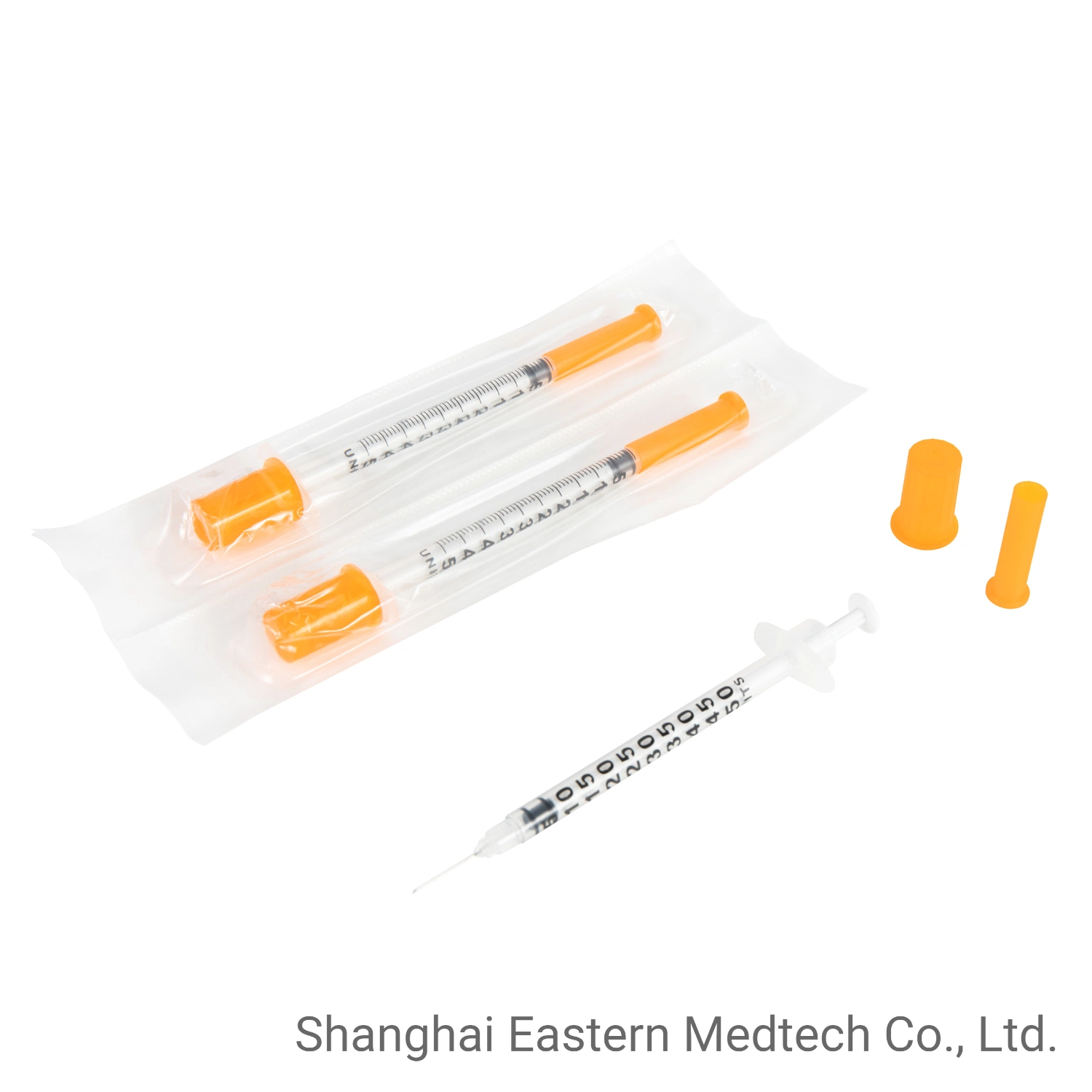 Hospital Equipment China Wholesale/Supplier Insulin Injection Disposable Sterile U-100 Insulin Syringe