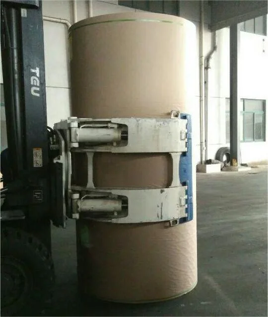 Forklift Parts Attachment 5t Paper Roll Clamp with 360 Degree Rotation