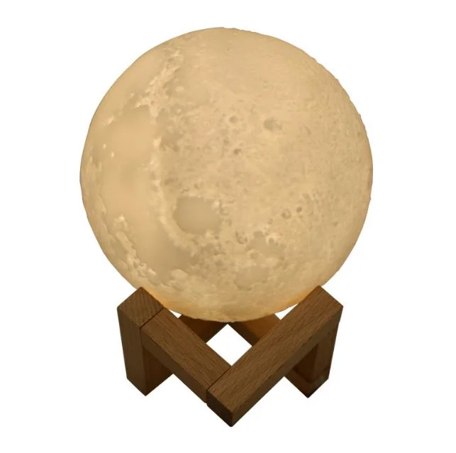 Wholesale/Supplier Decor Moon Shape Lamp Diffuser Humidifier for Home Use