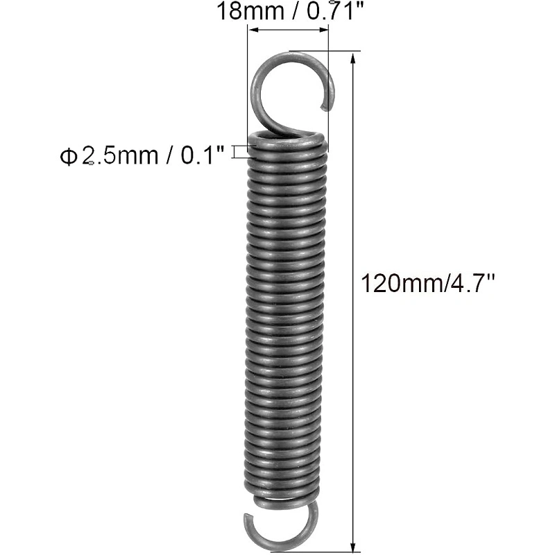 China Supplier Stainless Steel Extension Springs Trampoline Springs
