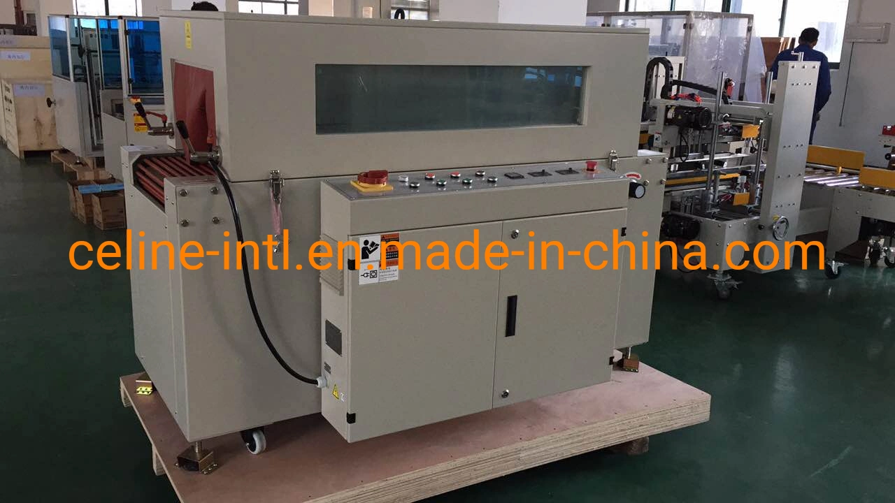 Stationery/Food/Cosmetic/Pharmaceutical Product Box POF Film Overall Shrink Wrapping Packing Machine