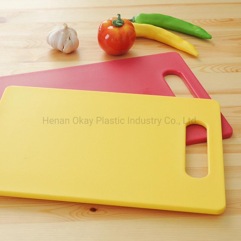 Best Polyethylene HDPE Red Thick Cutting Board for Meat