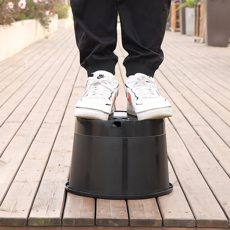 Promotion à bas prix Pots de pépinière de semis de 1 gallon durables en plastique noir en gros pour plantes de jardin extérieures