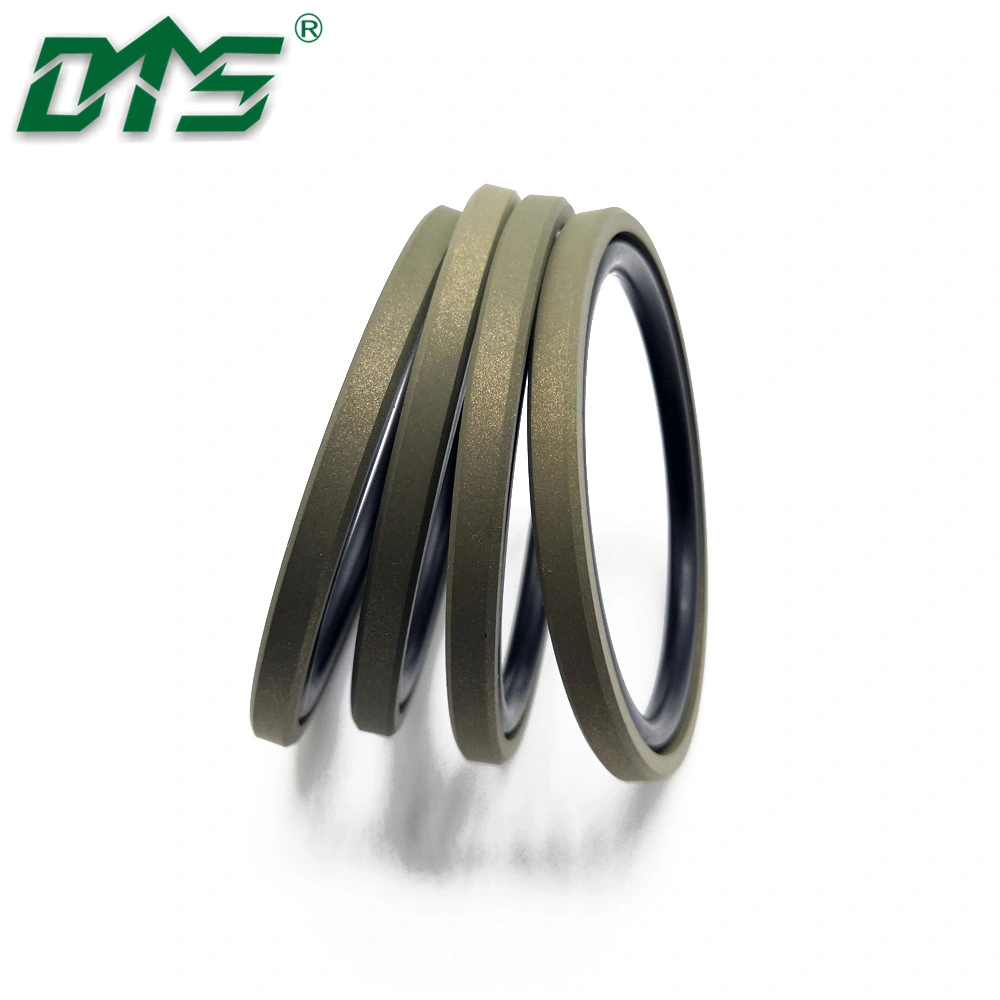 Hydraulic Cylinder Oil Green Brown PTFE Bronze NBR FKM Piston Rod Double Acting Seal Gsf Bsf Spgo T Glyd Ring