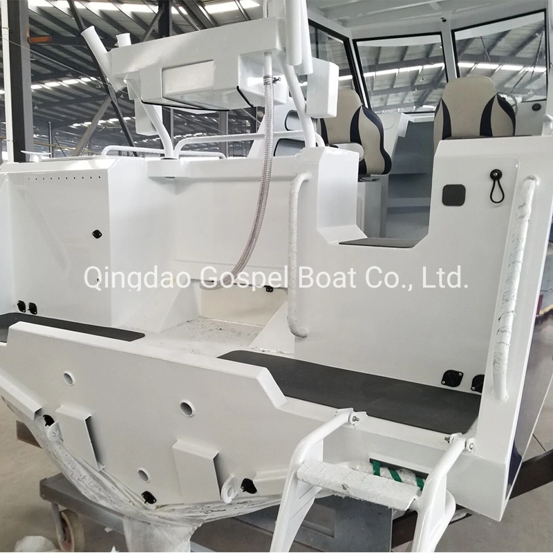 7.5M de pesca de aluminio Custom Cuddy cabaña con hardtop barco