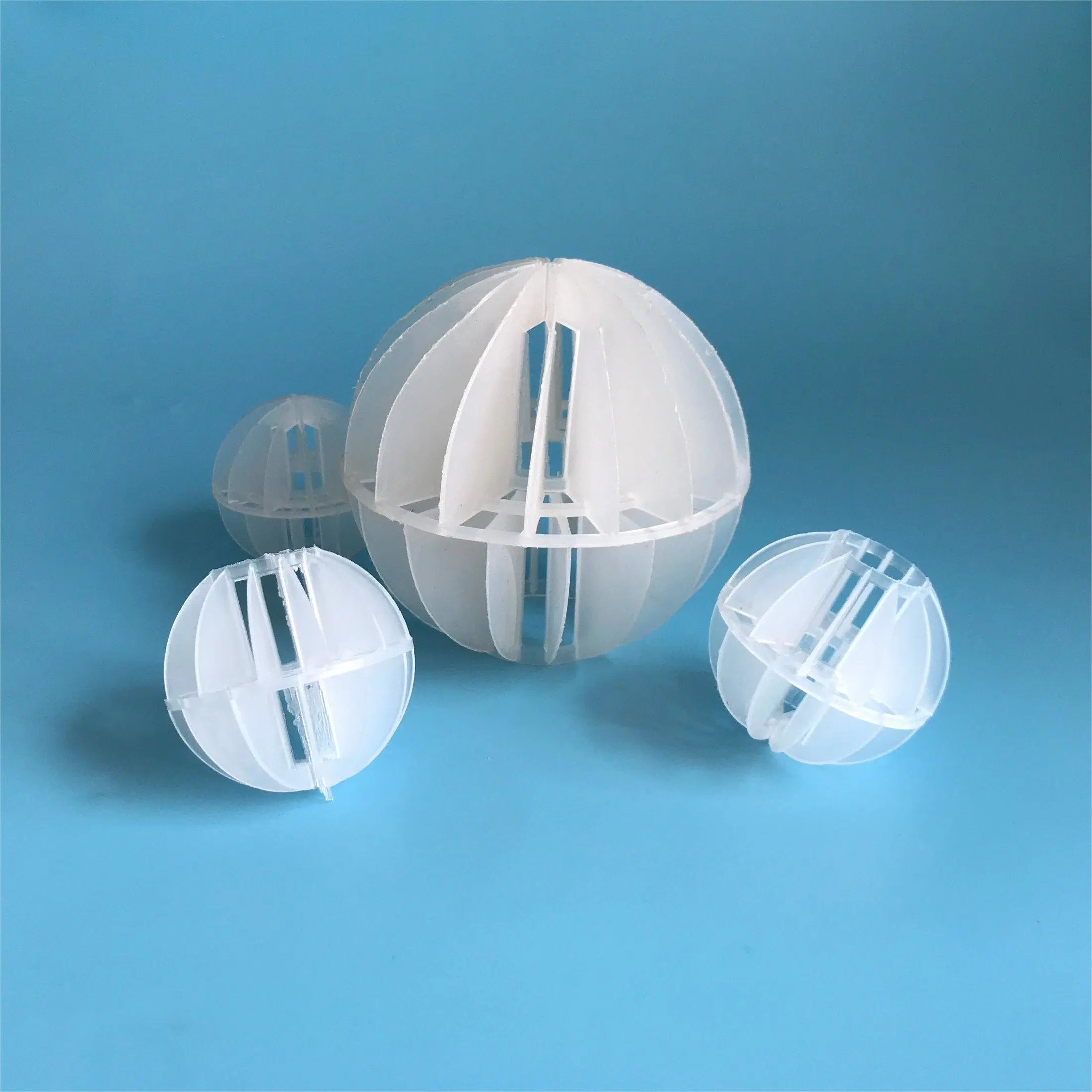 PE PP Rpp Polyhedral Hollow Plastic Tower Packing Ball for Scrubbing Tower