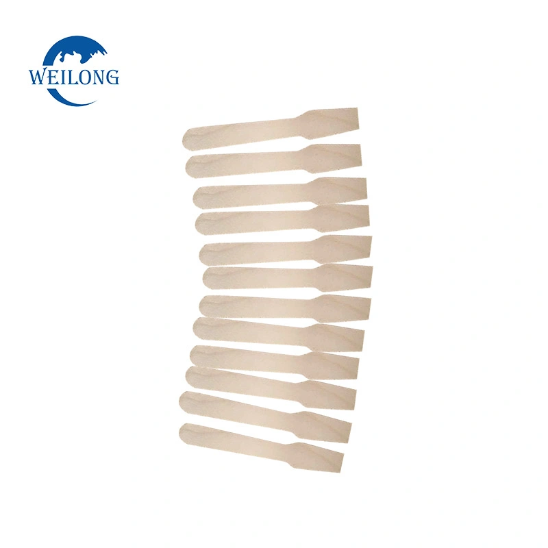 Biodegradable Disposable High quality/High cost performance Food Recyclable Knife Classic Wooden Fork