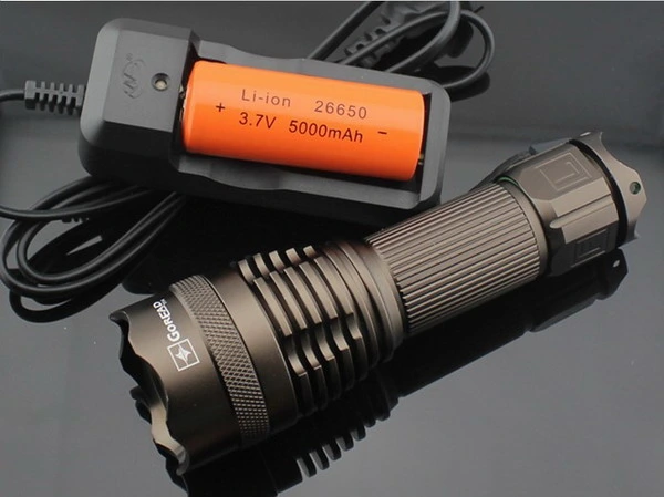 Aluminum 10W 500lumen Bright Tactical LED Flashlight Torch