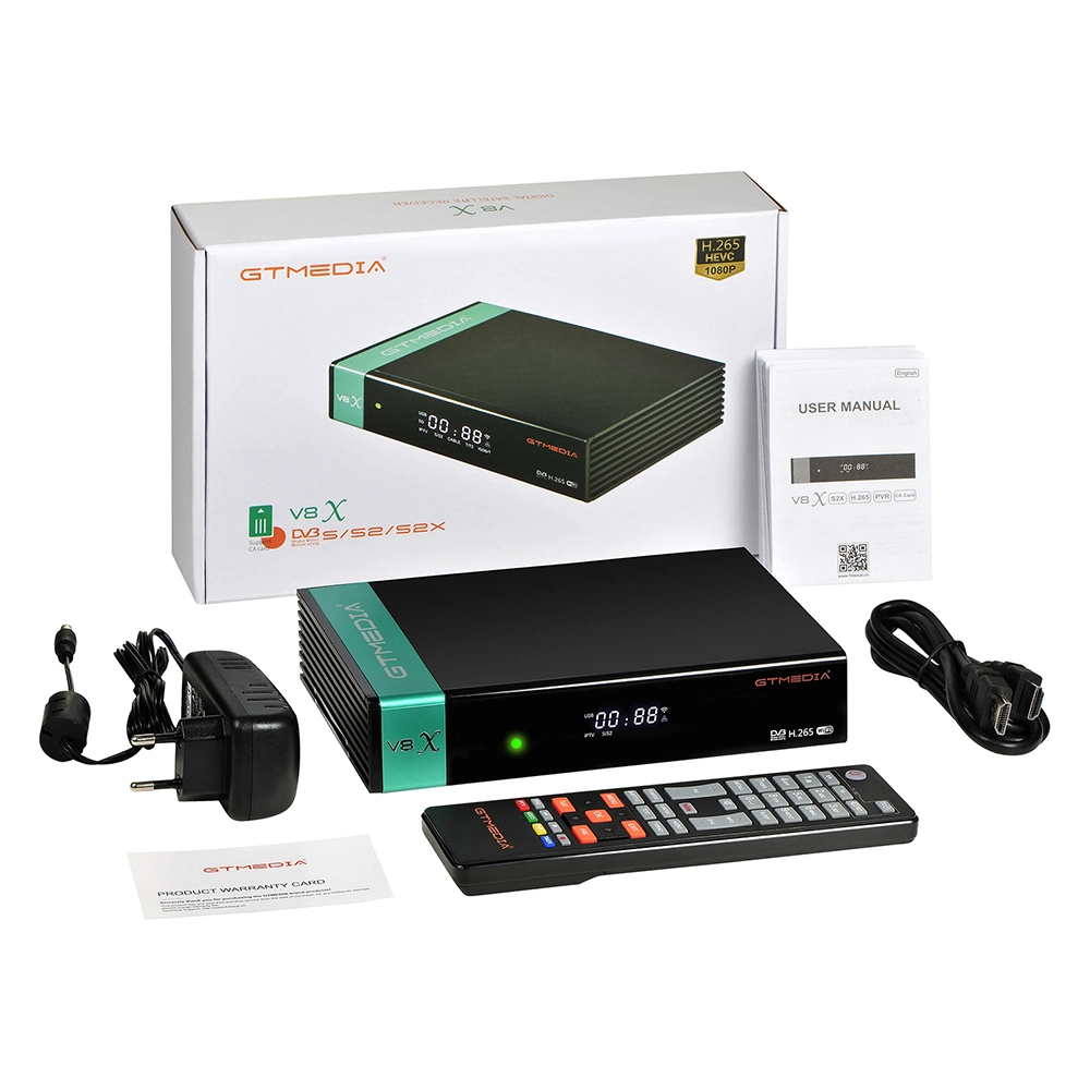 Gtmedia V8X Smart IPTV DVB S2X Satellitenempfänger