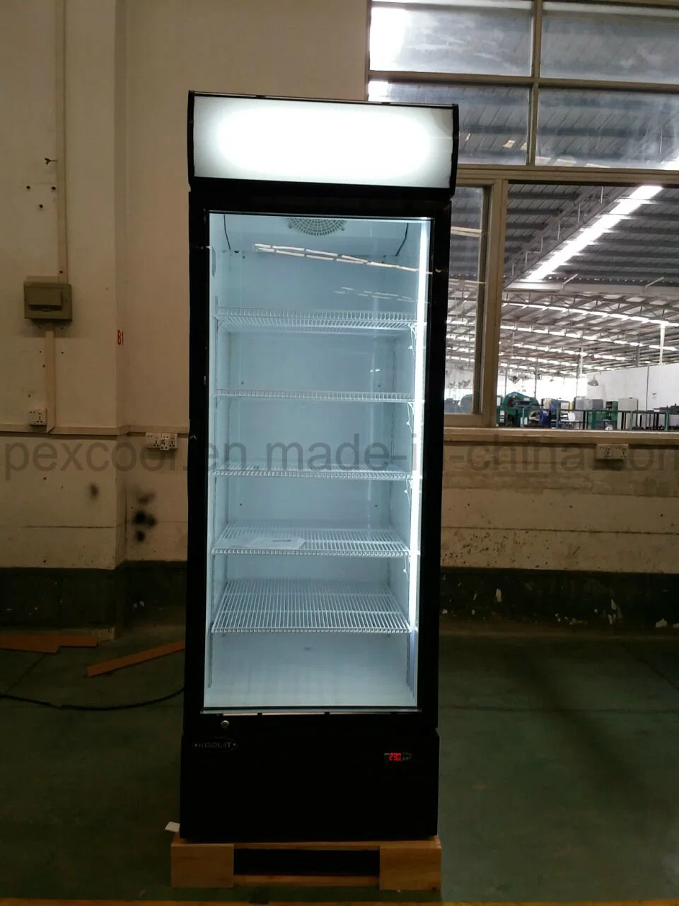 Display Cooler Type and Single-Temperature Style Electronic Thermostat Commercial Refrigerator