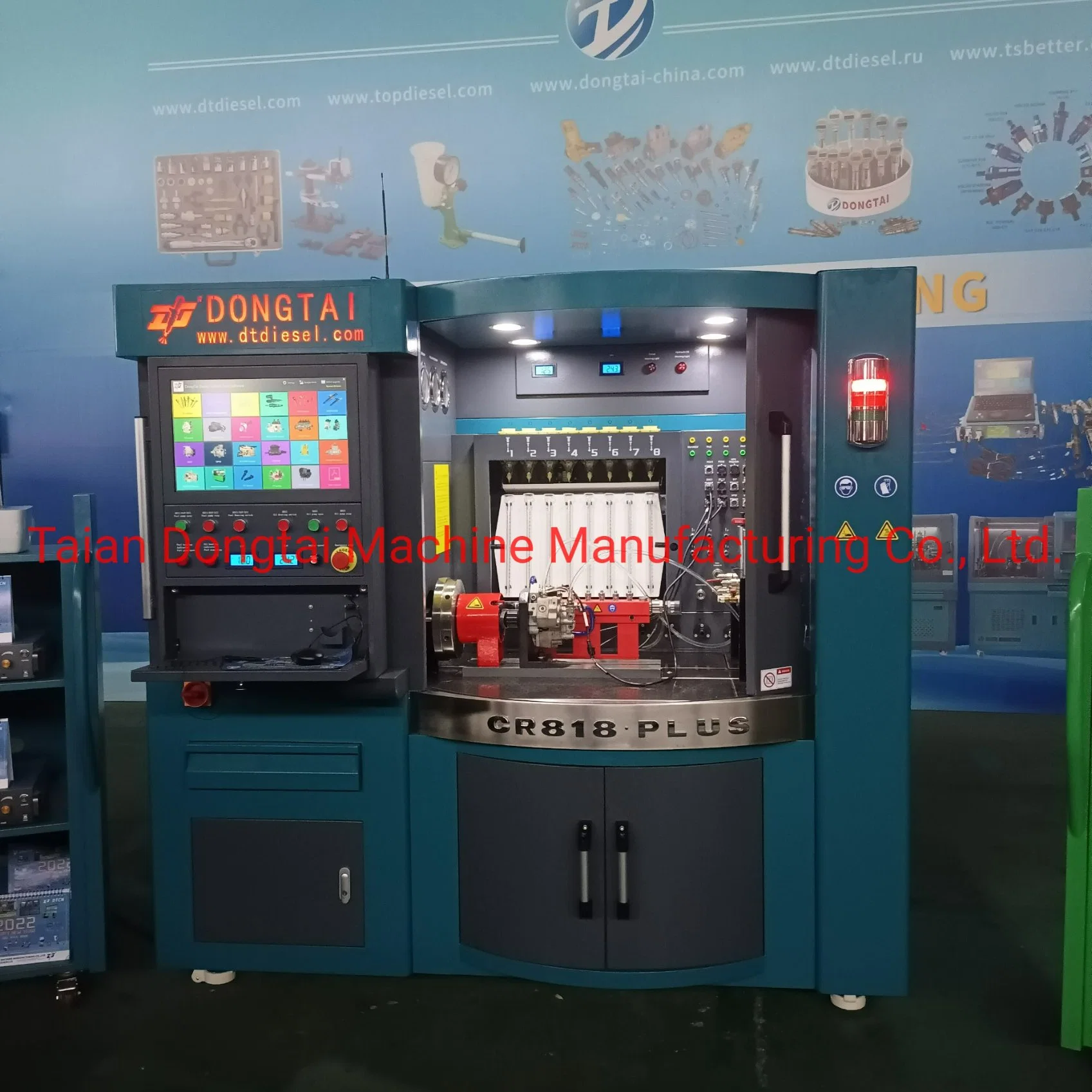 Dongtai Cr818 Plus Multi-Functional Common Rail Test Bench with CRI Crp Eui Eup and Heui Function