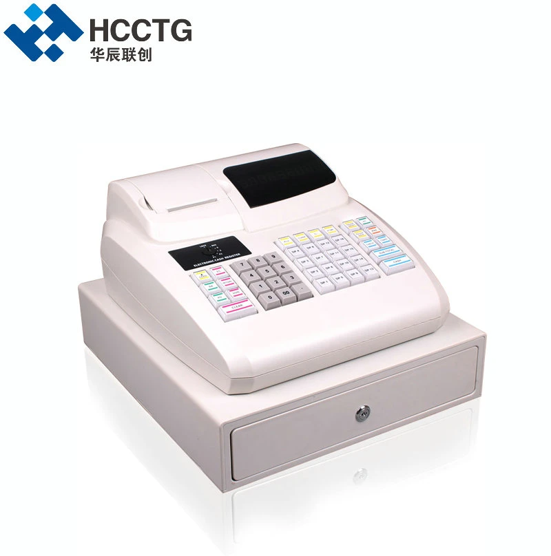 58mm Paper Thermal RS232 PS2 a Electronic Cash Register with 9V Cashier Drawer ECR-100