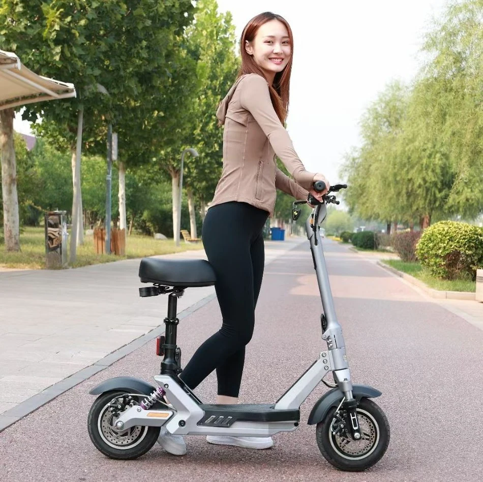 Hot Selling Leo Folding Bicycle Electric 48V 400W Sports Bicycle Electric Scooter Lithium Battery