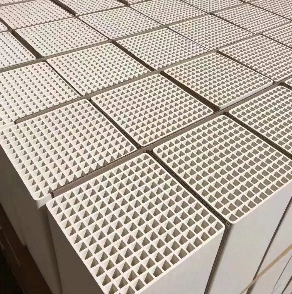 High Temperature Insulating Material Alumina Ceramics Cordierite Honeycomb Ceramic Regenerator