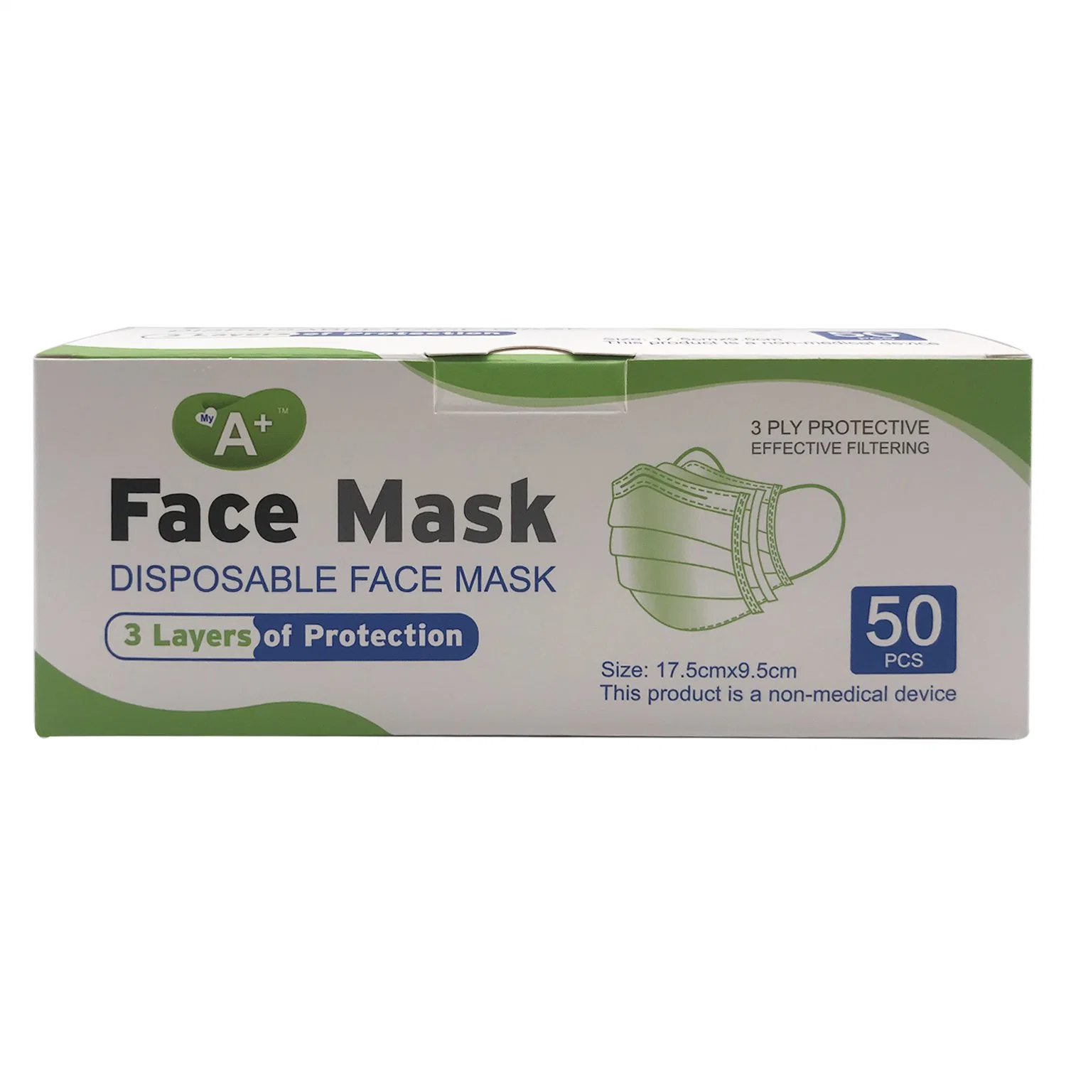 Masque de bonne qualité pour la protection de 5 plis