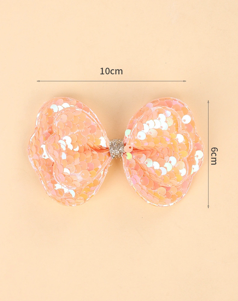 Sequins Hair Bow for Girls Headband Hair Accessories Handmade DIY Craft