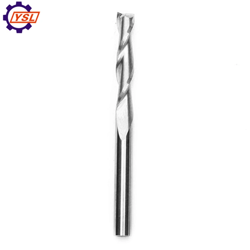 Customized CNC 2 Flute 17mm Carbide Spiral Bit End Mill Router CNC Cutting Tool