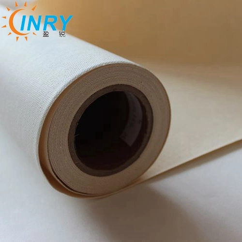 Semi-Glossy 380GSM Poly-Cotton Inkjet Digital Artist Canvas Roll for Stretched Photo Printing