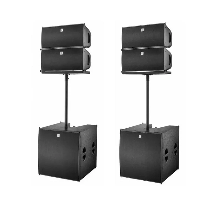 Speaker Professional Bluetooth Active Indoor Line Array Loudspeaker