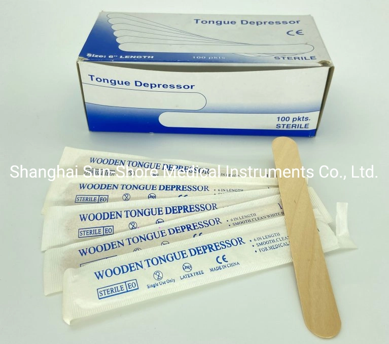 Cheap Wholesale Customized Wooden Tongue Depressor