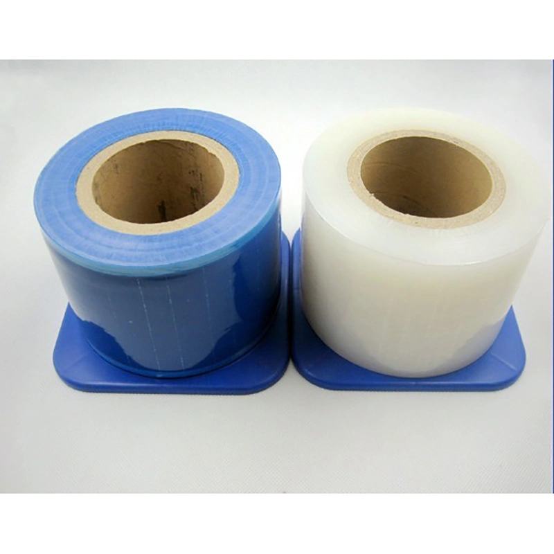 4-Inch by 6-Inch Dental Barrier Film Rolls Holded by Plastic Stand Holder