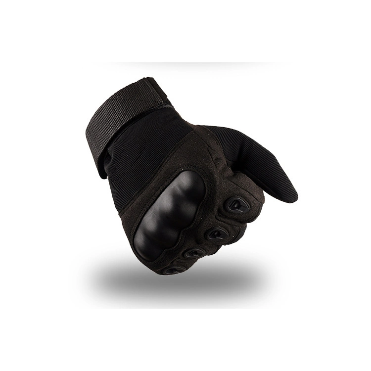 Full-Finger Leather Military Combat Tactical Gloves