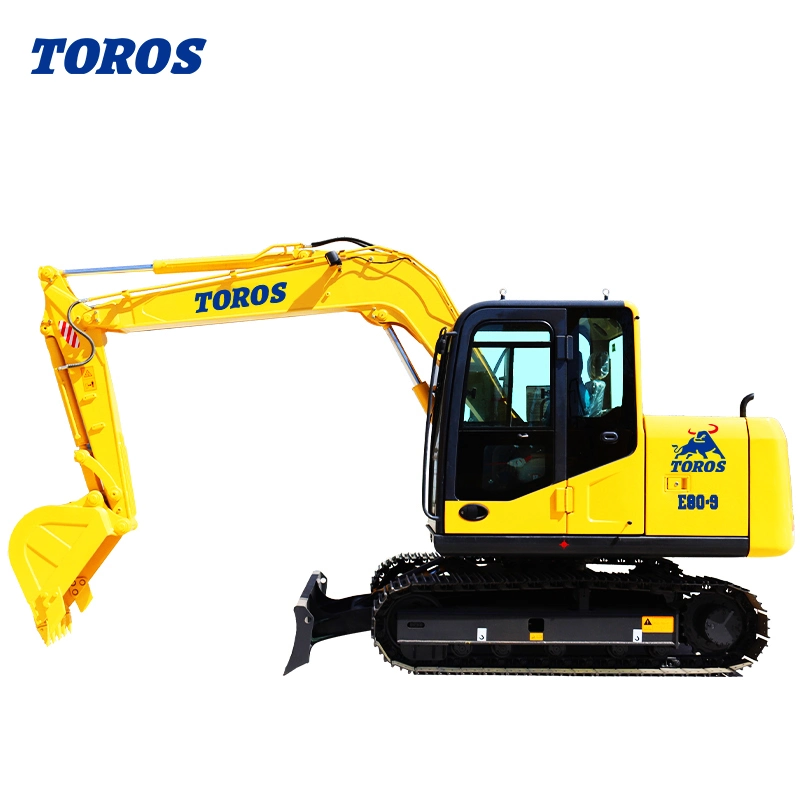 8 tonelada Zoomlion Ze60e excavadora de cadenas mini tractor con el precio más barato