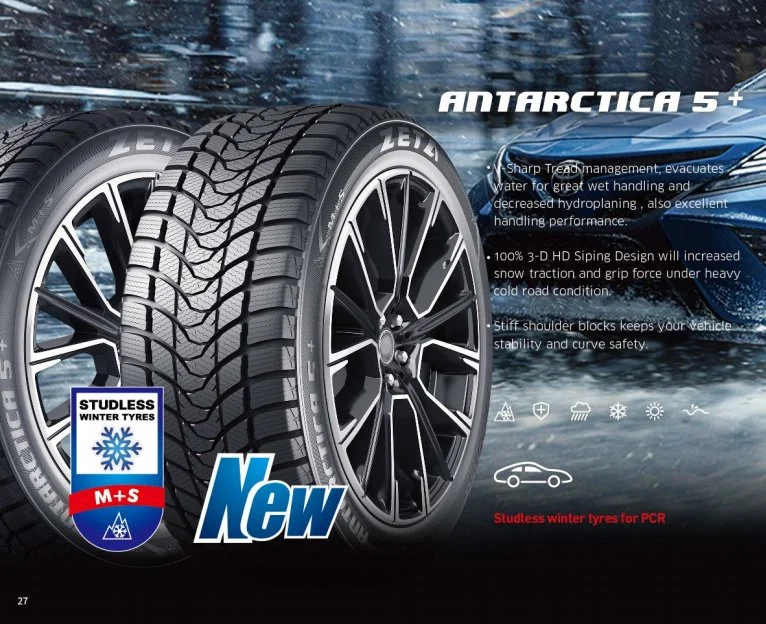 Blazer Tire Blizzak Winter Drive Snow Cross Artmotion Tunga Nordway Ice Zeta Brand PCR Tire Spike Studable Tire