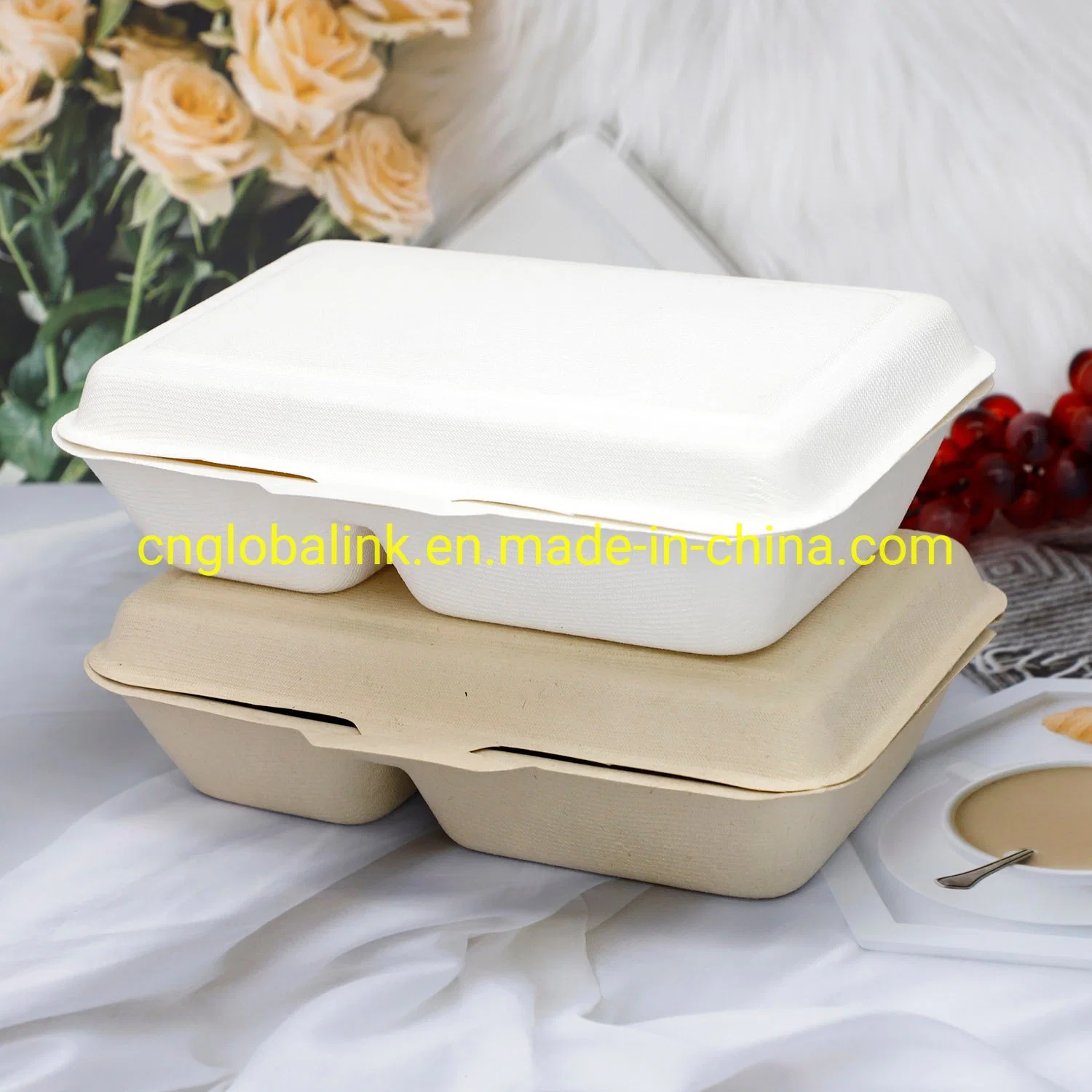 Biodegradable Food Packaging Container Sugarcane Container