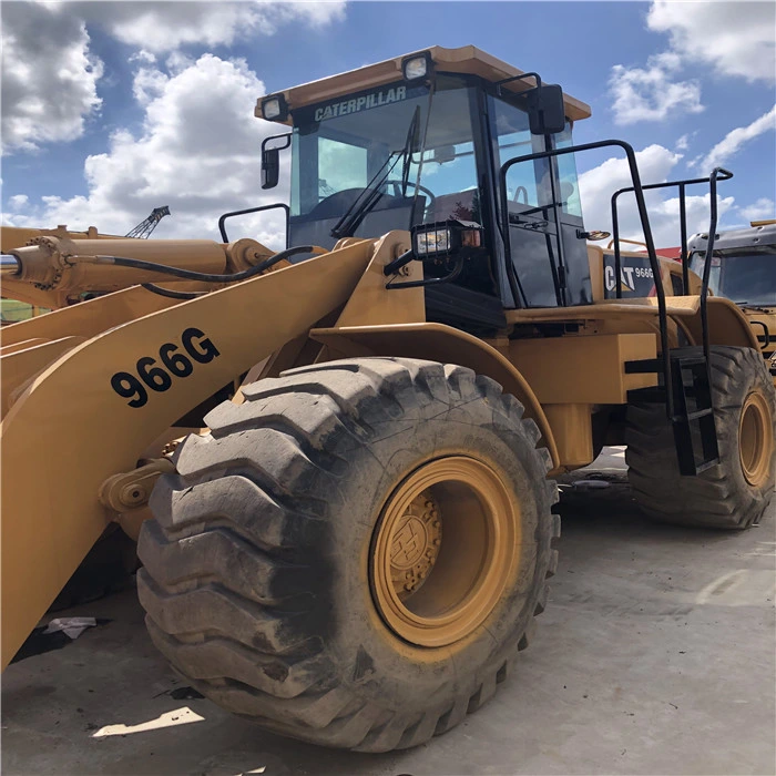 Used Catt 966g Mini Wheel Loader Second Hand Backhoe Loader