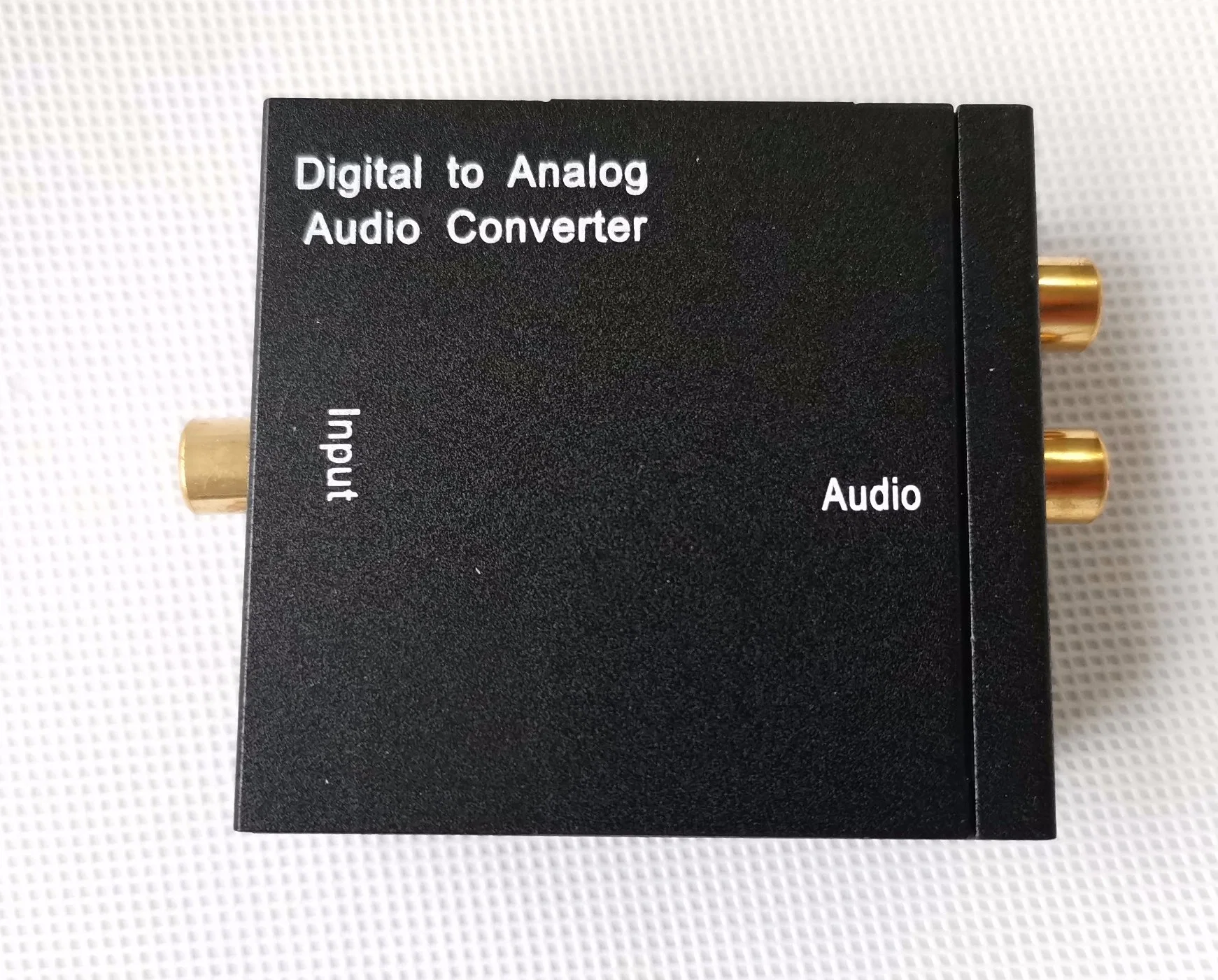 Numérique à Analogique Audio Converter pour TV Box Toslink avec Audio Coaxial