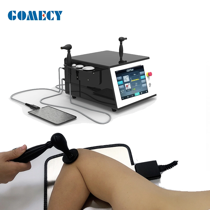 3 in 1 EMS Tecar Diathermy Extracorporeal Shockwave Therapy Machine with 448kHz