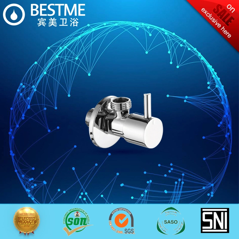 Foshan Short Neck Total Brass Water Control Valve Bathrrom Fittings (BF-G3-1/2B)