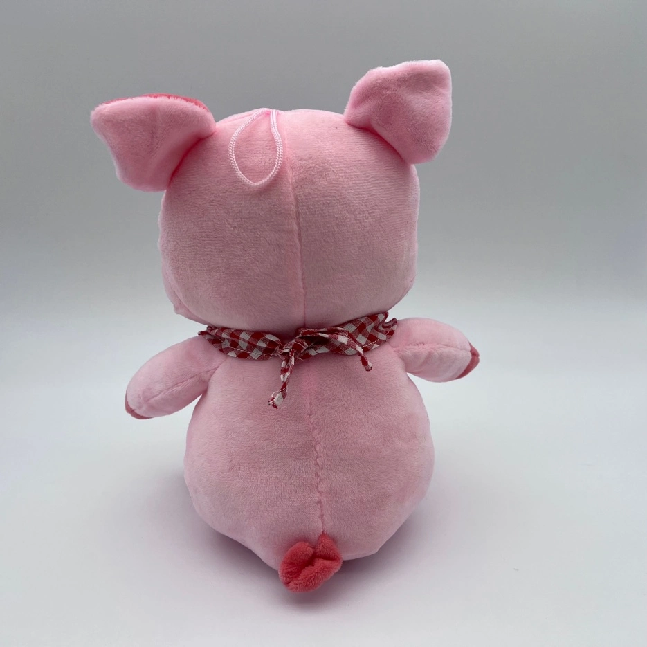 Cute Stuffed Plush Angel Pink Pig Plush Animal Angel Pig Shaped Pillow Soft Plush Toy