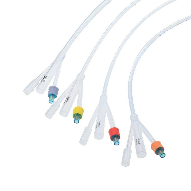 Disposable Single Use All Silicone Foley Catheter with CE FDA